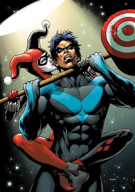 nightwing and harley quinn